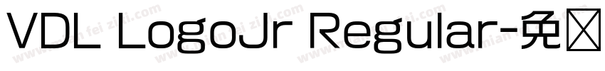 VDL LogoJr Regular字体转换
